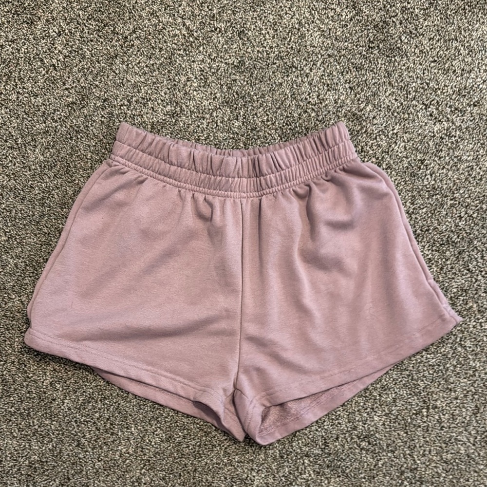 SHEIN Mauve Athletic Shorts